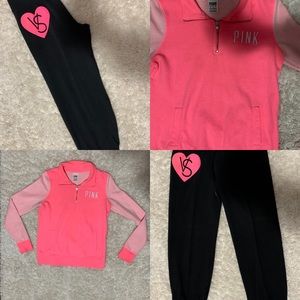 Victoria’s Secret pink sweatsuit set